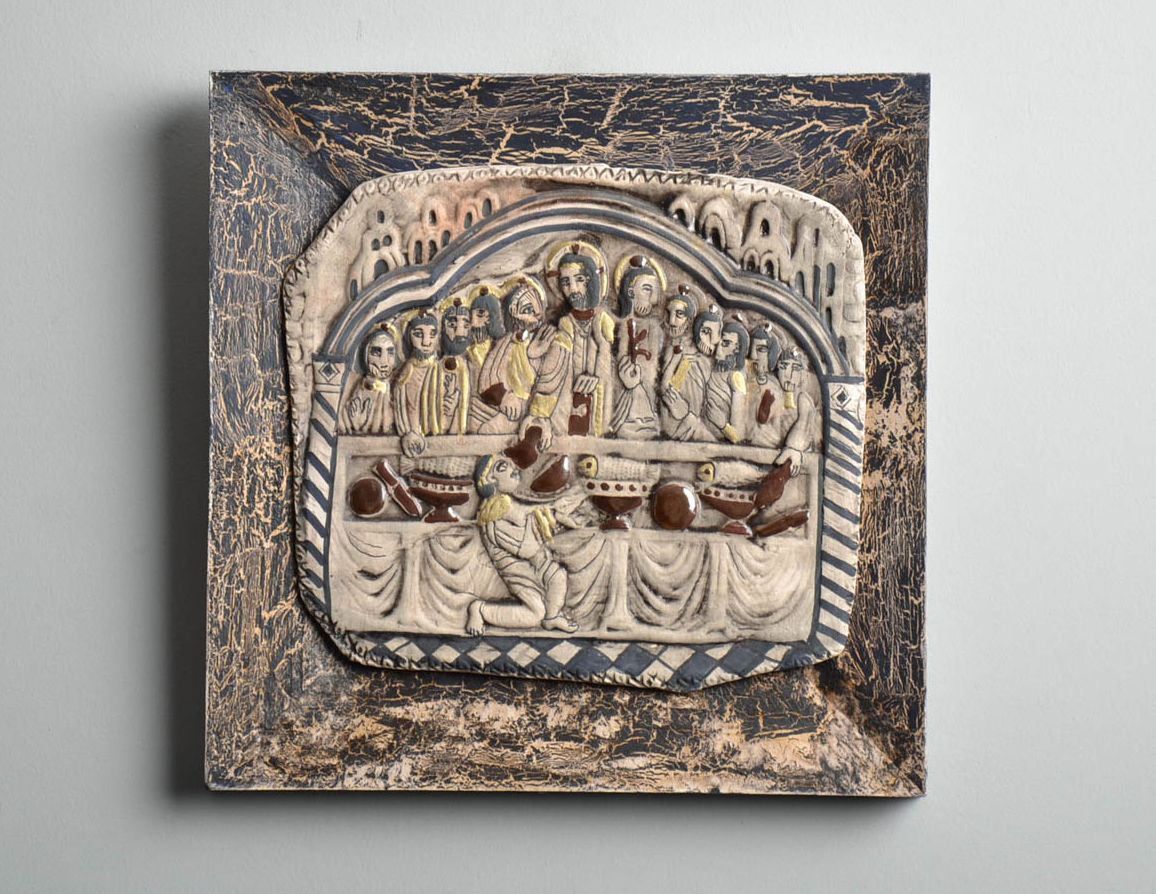 Ceramic panel The Lord's Supper photo 1