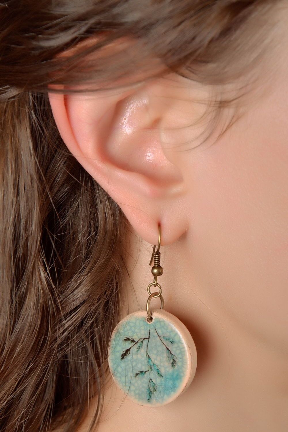 Ohrringe aus Keramik foto 4