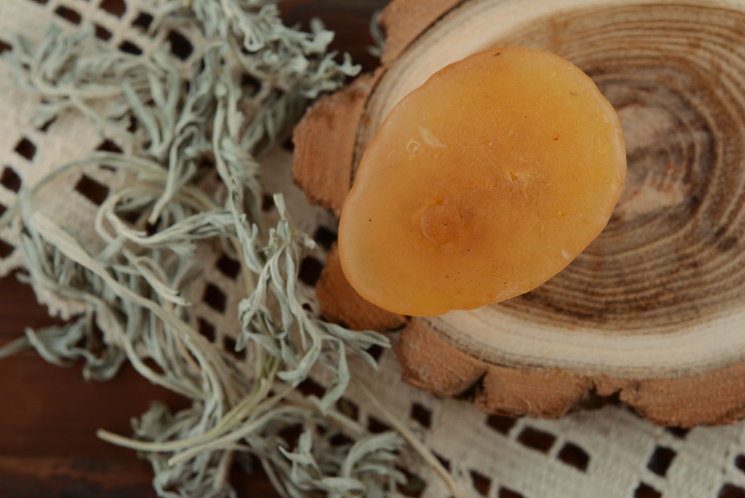 Natural soap with pear photo 2