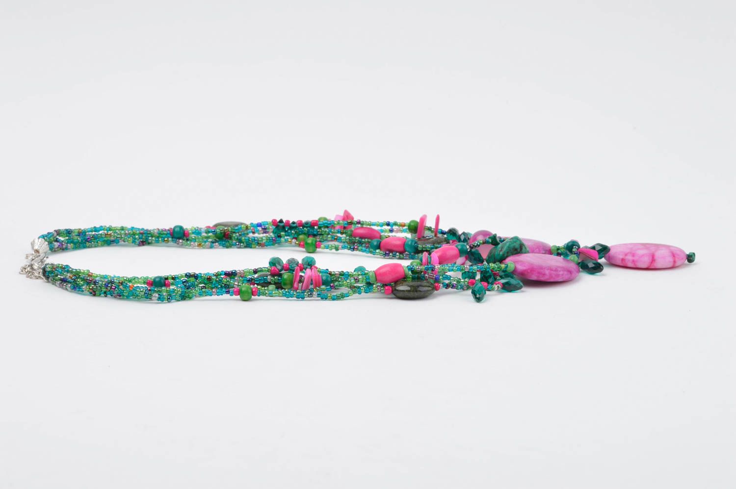 Grelle modische Damen Halskette handmade Halsschmuck für Damen Schmuck Collier foto 2