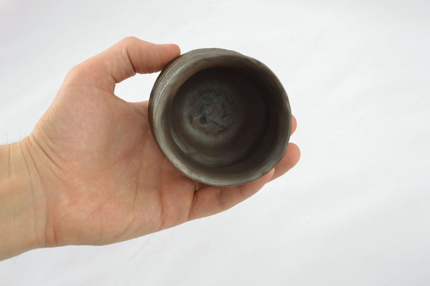Keramik Becher ohne Henkel foto 4