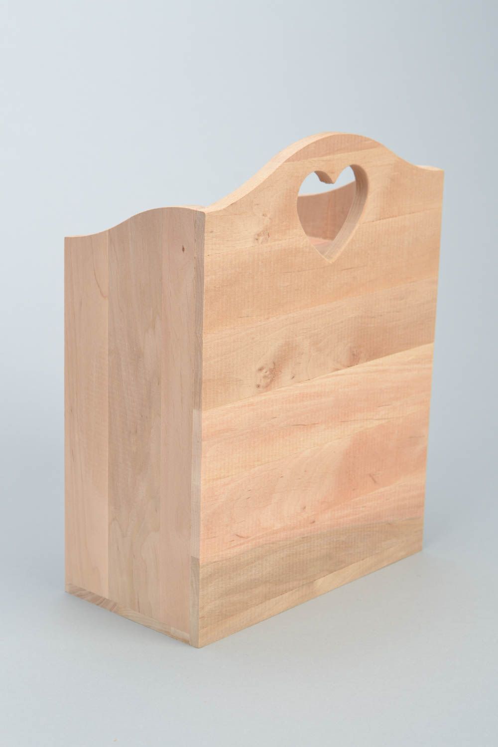 Handmade small wooden mini bureau jewelry box craft blank for decoration photo 5