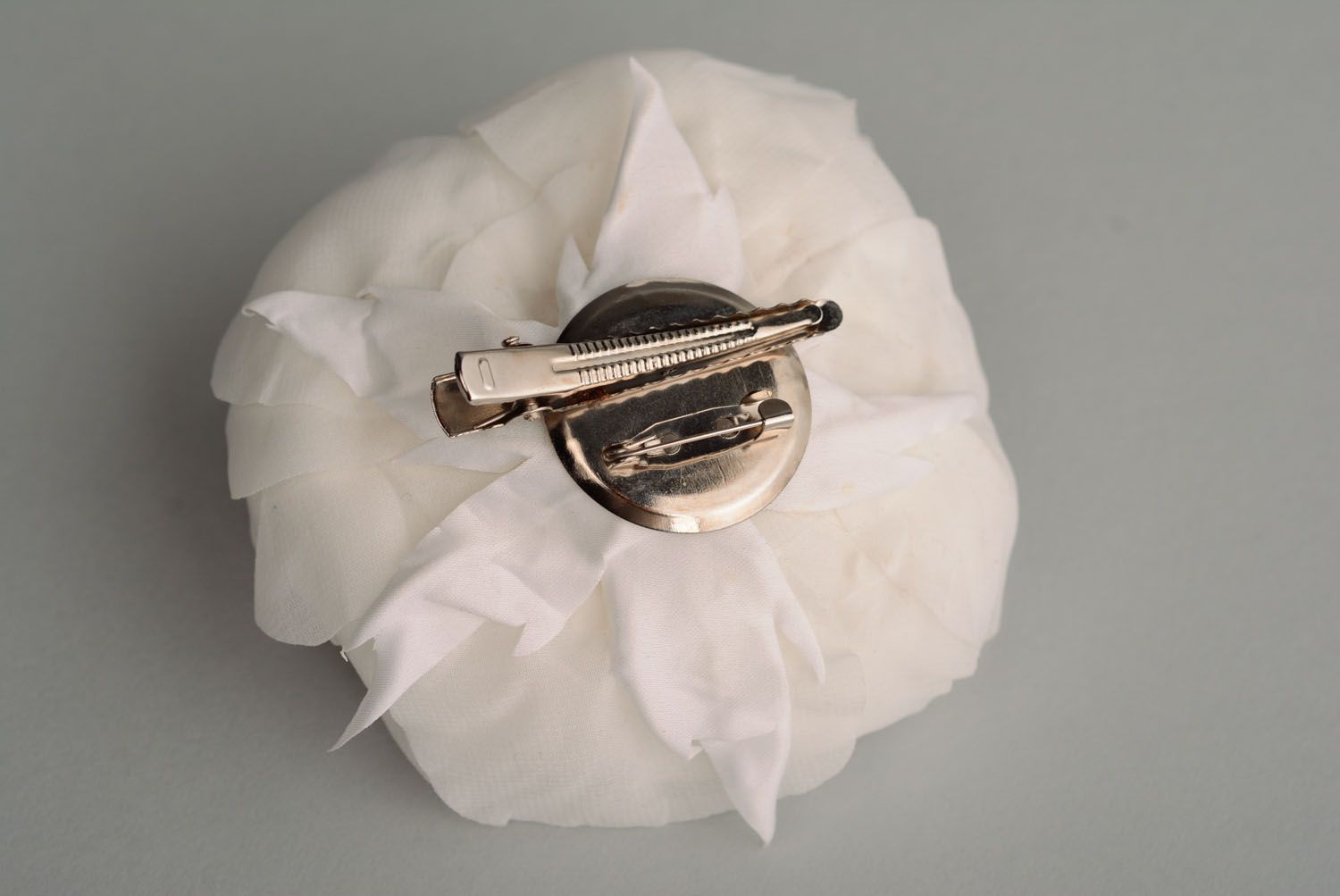 Handmade brooch hair clip English Rose photo 5