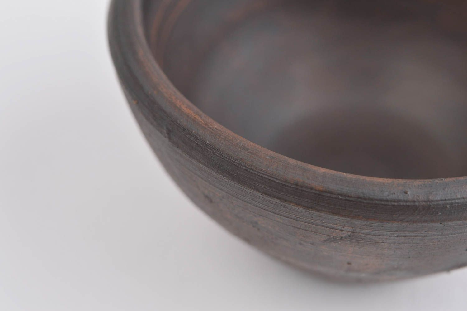 Cuenco de cerámica hecho a mano tazón original vajilla de barro para cocina foto 5