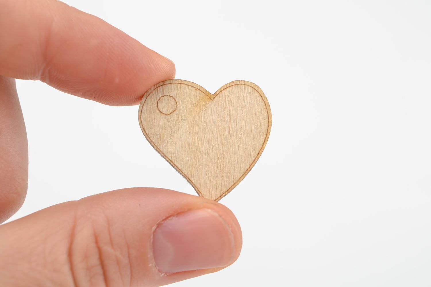 Handmade Holzartikel zum Gestalten Miniatur Figur Holz Rohlinge zum Bemalen Herz foto 2