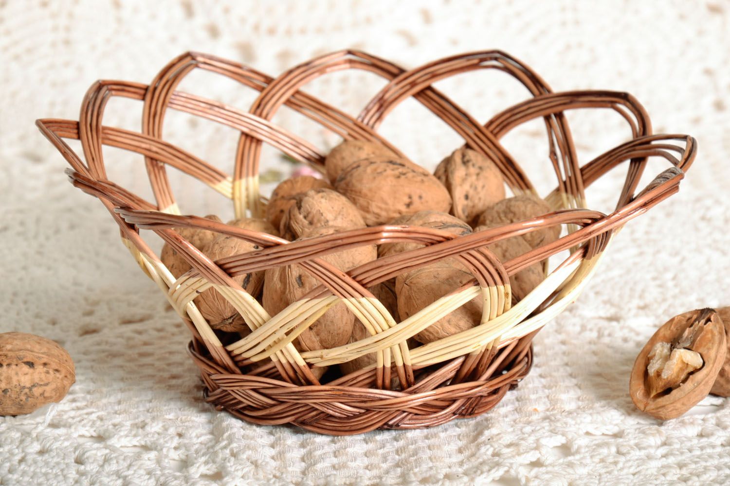 Handmade basket for sweets photo 1