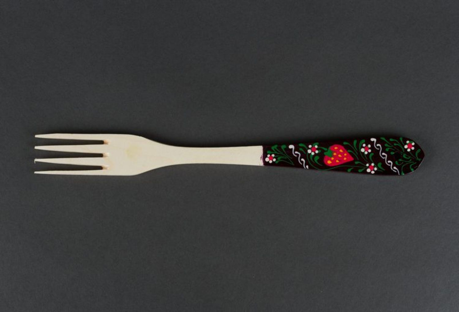Fork with painted handle photo 5