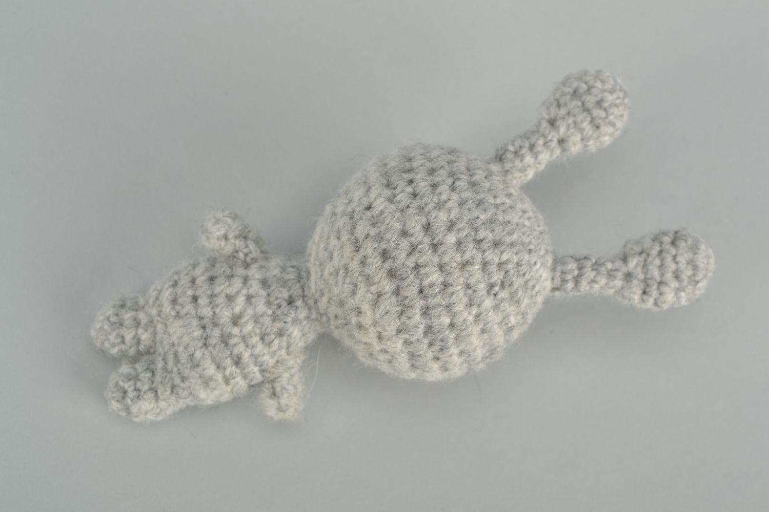 Soft crochet woolen toy Rabbit photo 4