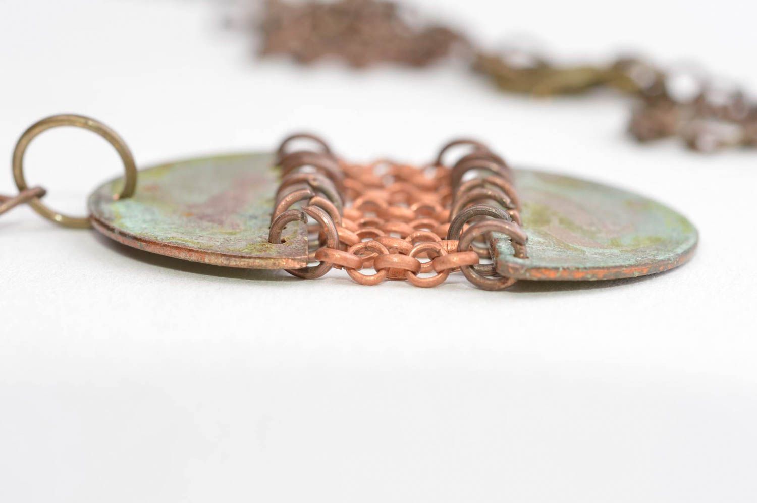 Handmade accessories copper jewelry women pendant fashion metal pendant  photo 5