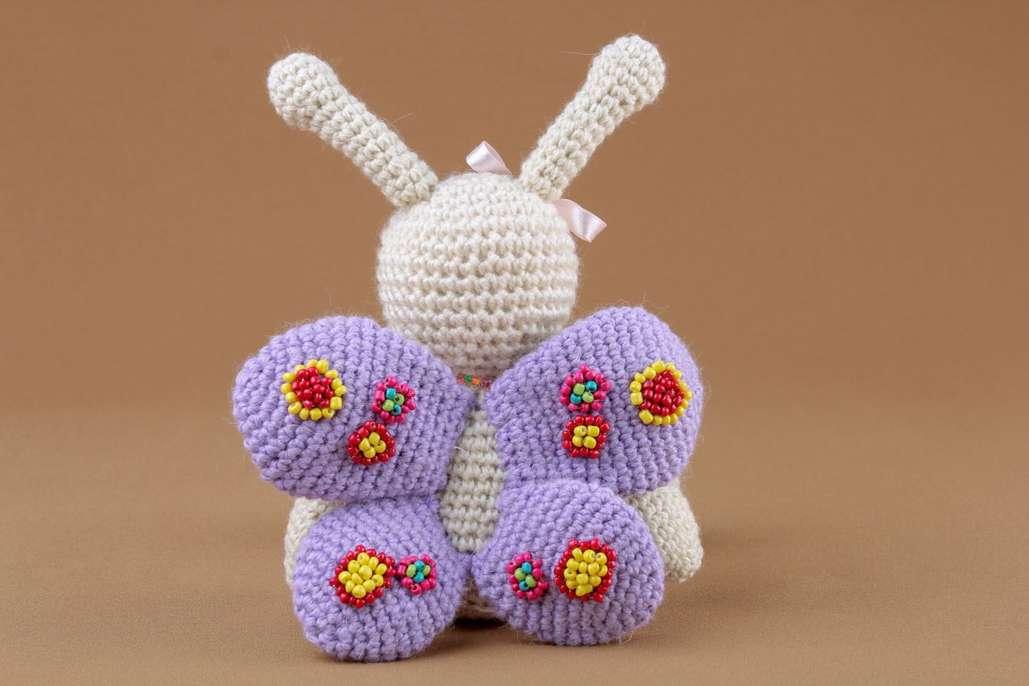 Crocheted toy Butterfly photo 2