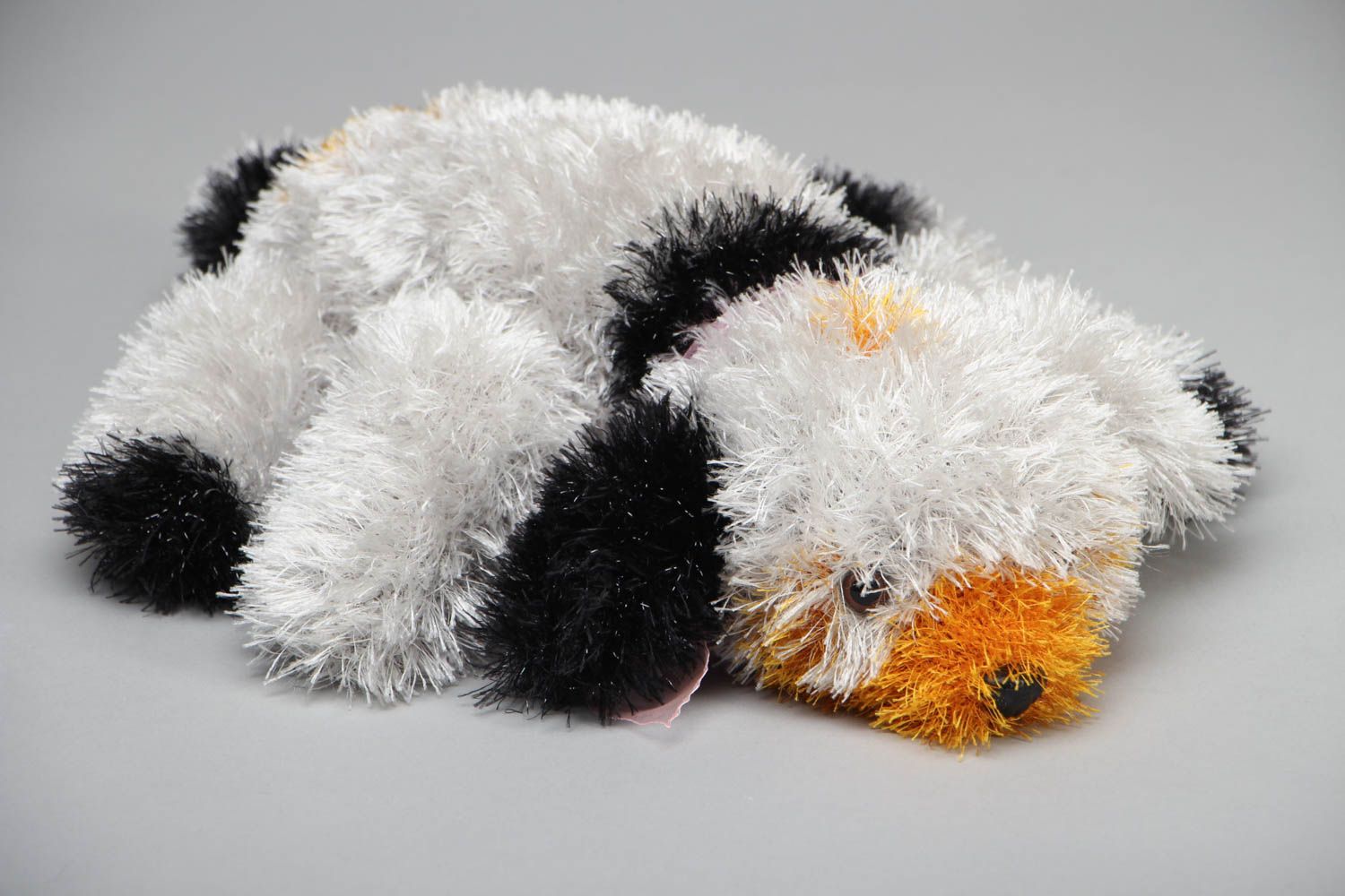 Soft knitted toy Dog photo 1