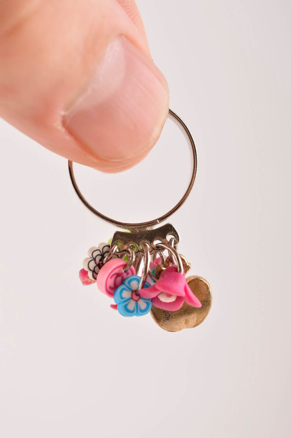 Set of polymer clay jewelry polymer clay accessories long earrings stylish  ring