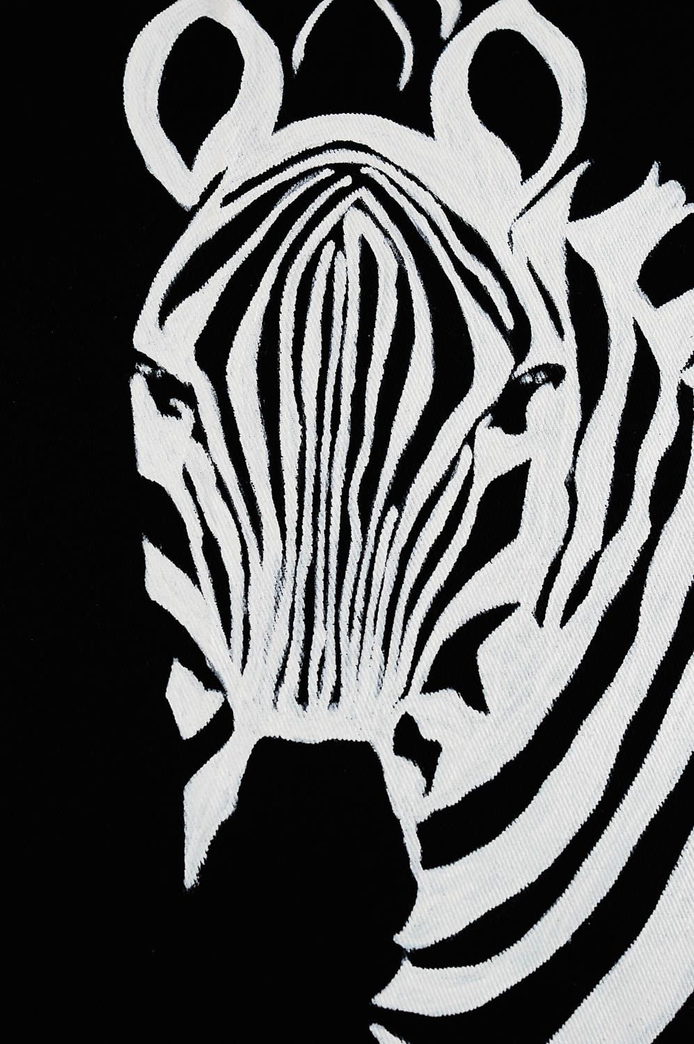 Deko Kissen handmade Schlafzimmer Deko Sofa Kissen Wohn Accessoire Zebra schön foto 3