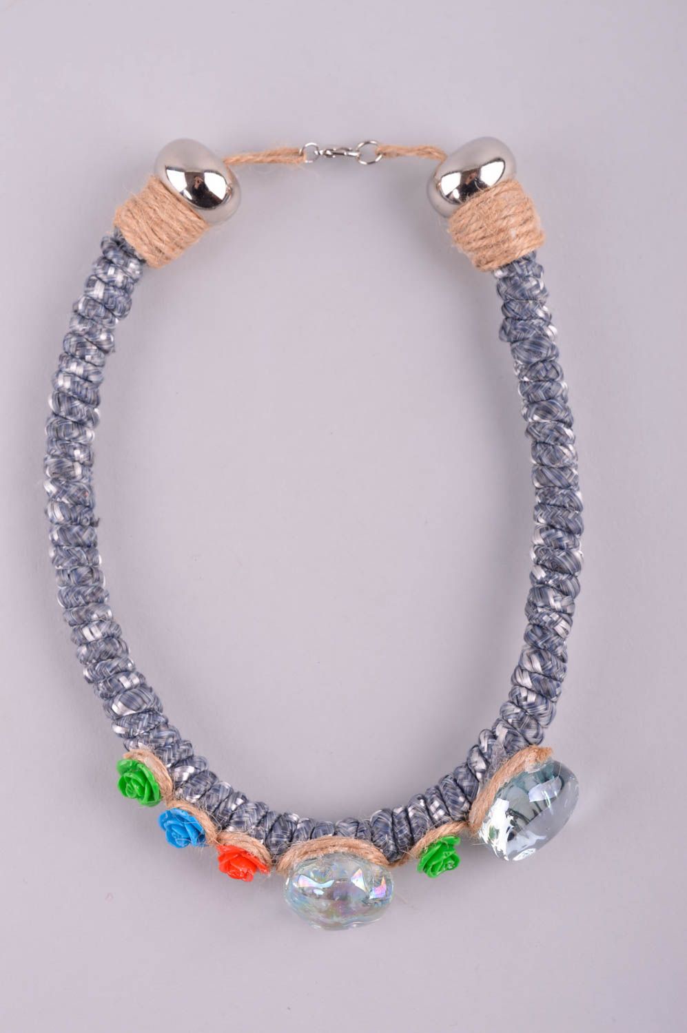 Handmade massive accessory stylish designer necklace elegant cute necklace photo 2