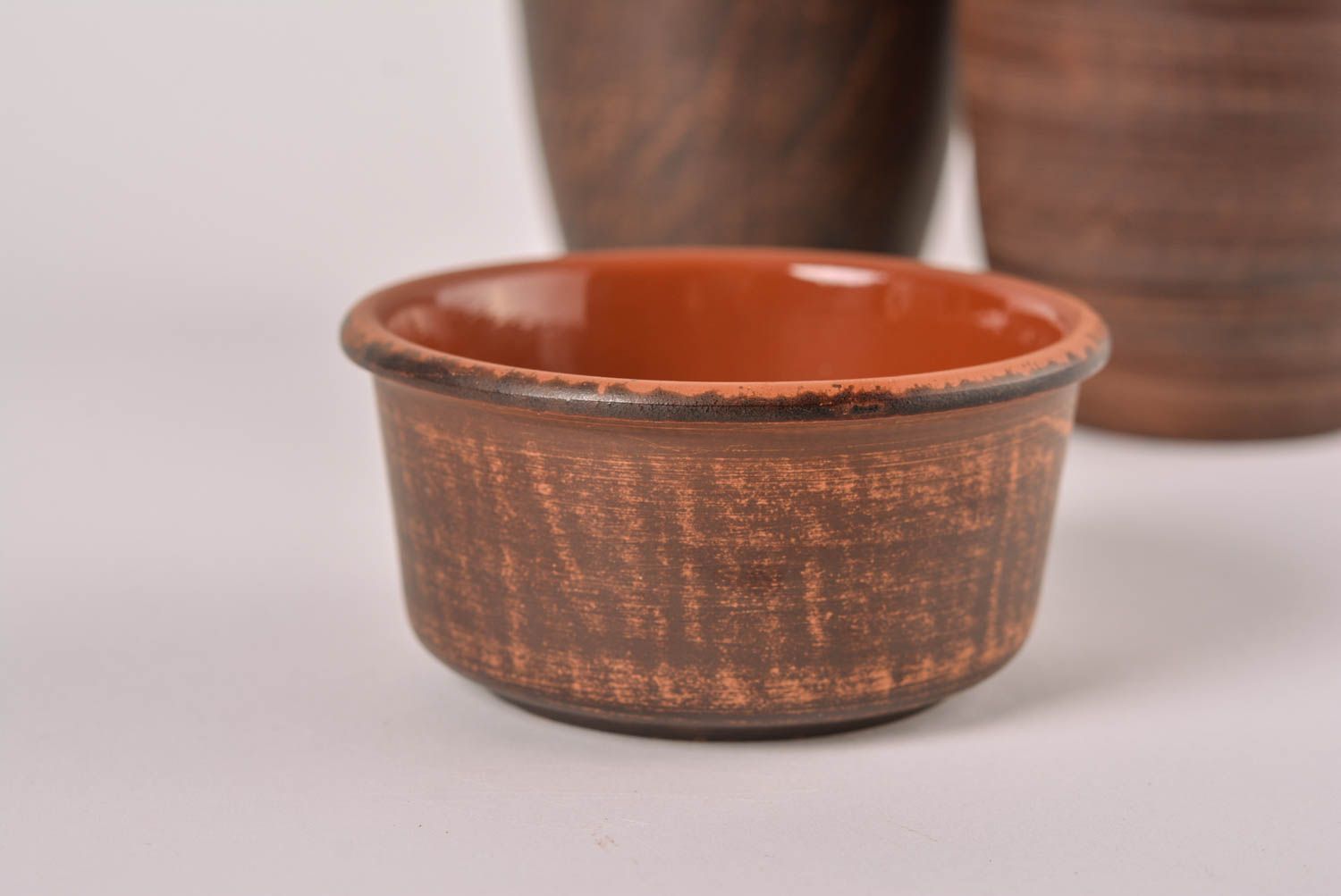 Small handmade ceramic salt shaker ceramic bowl kitchen utensils spice pot ideas photo 1