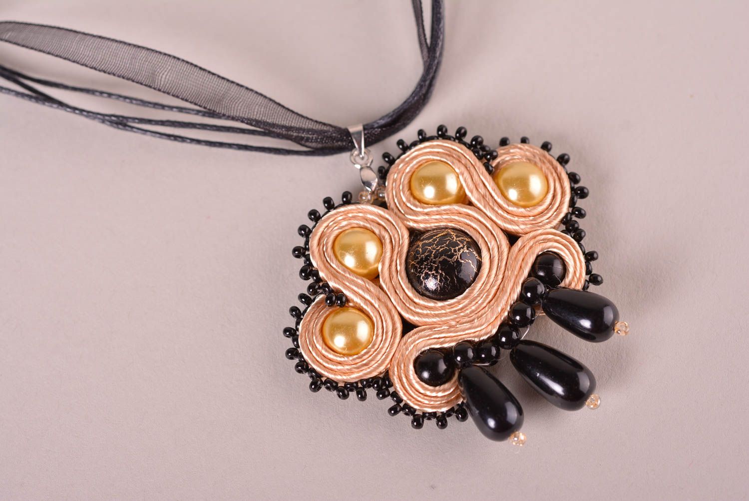 Designer pendant necklace handmade jewellery designer accessories gift for her photo 2