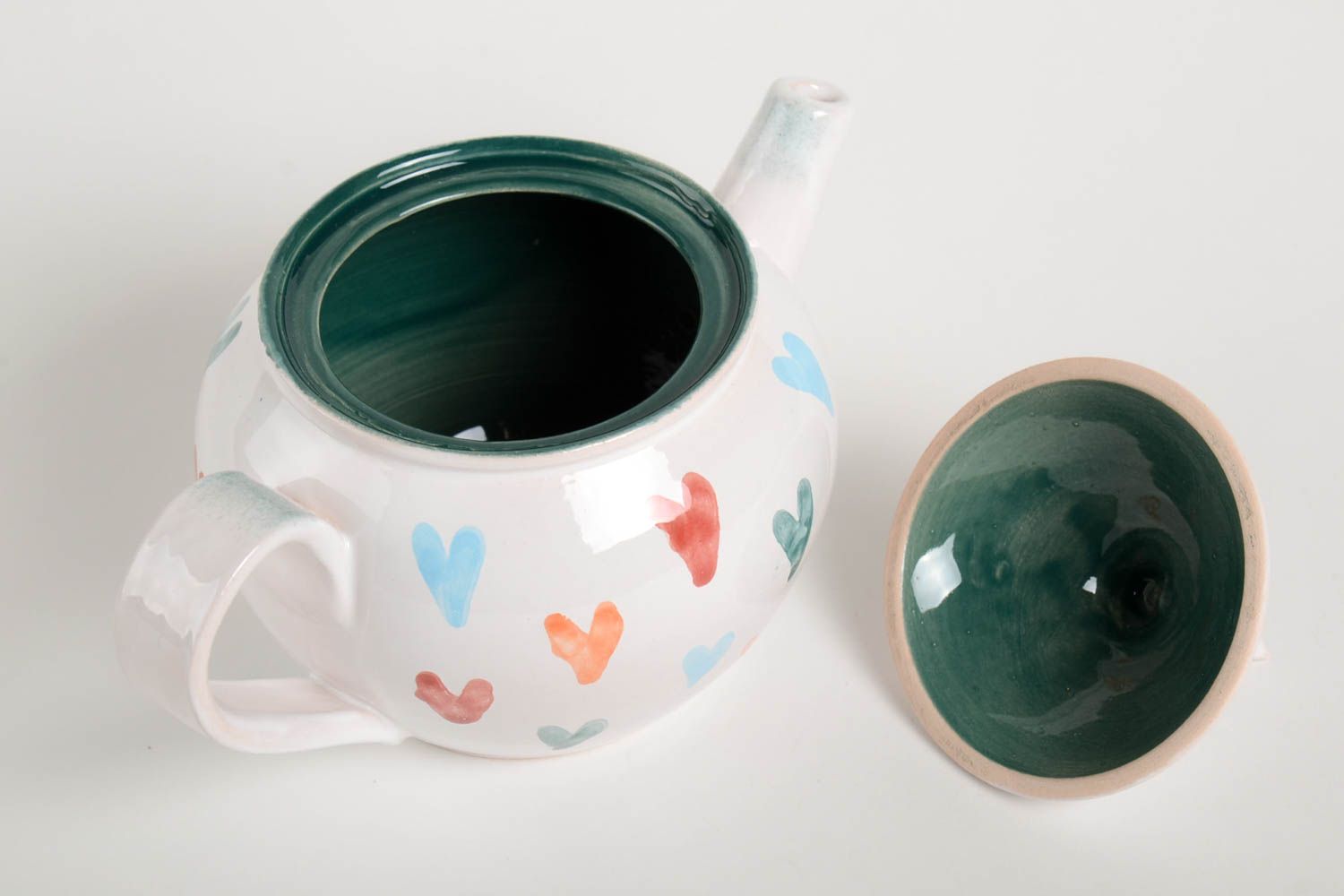 Tetera artesanal para té hecha de arcilla vajilla moderna utensilio de cocina foto 3