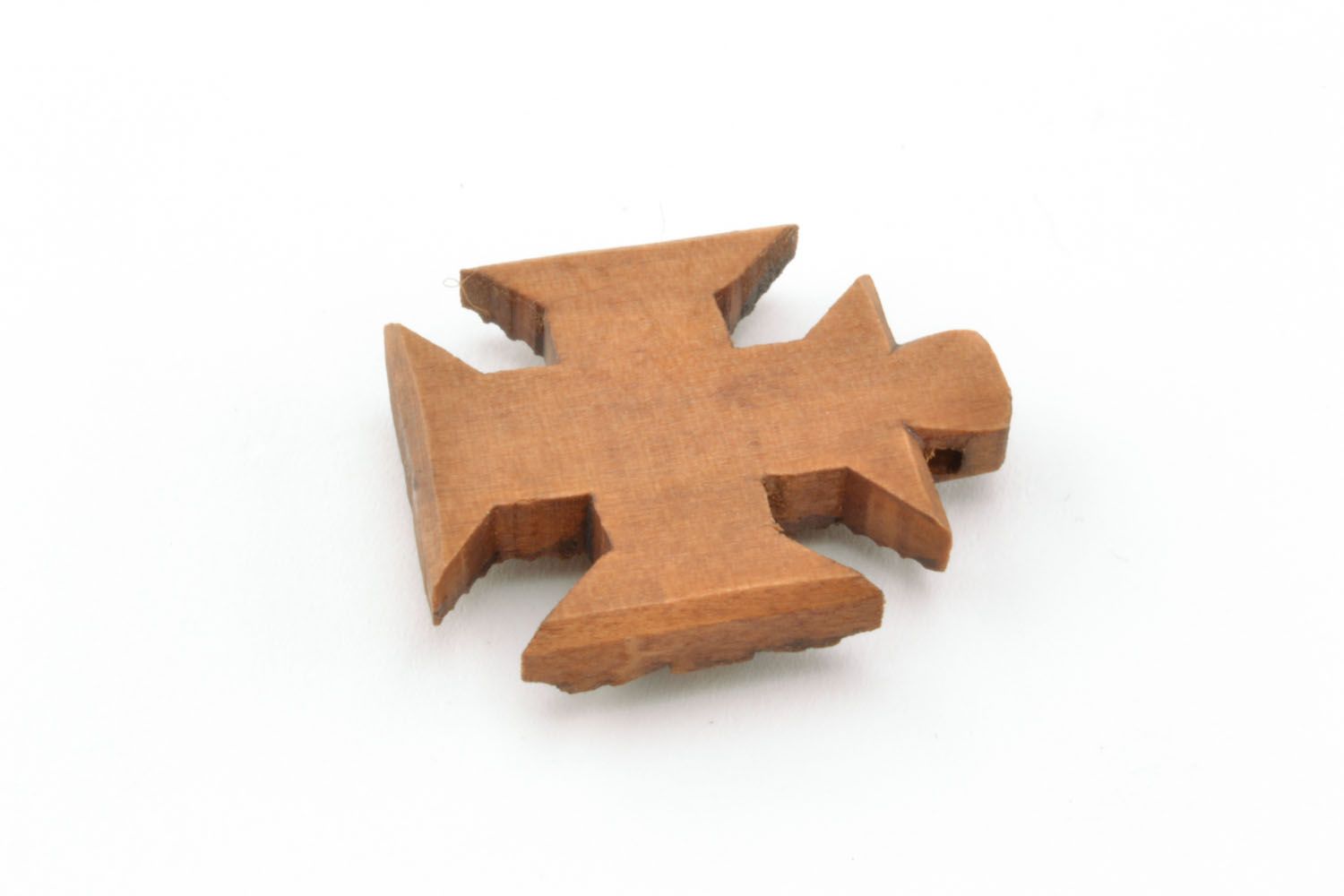 Croce di legno fatta a mano croce intagliata originale di legno insolita foto 5