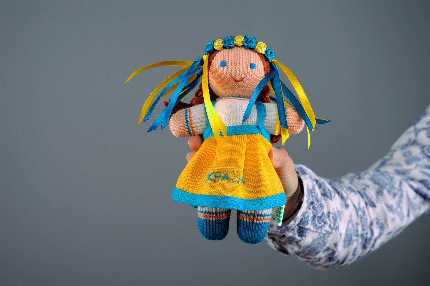 Muñeca de peluche artesanal Ucraniana foto 1