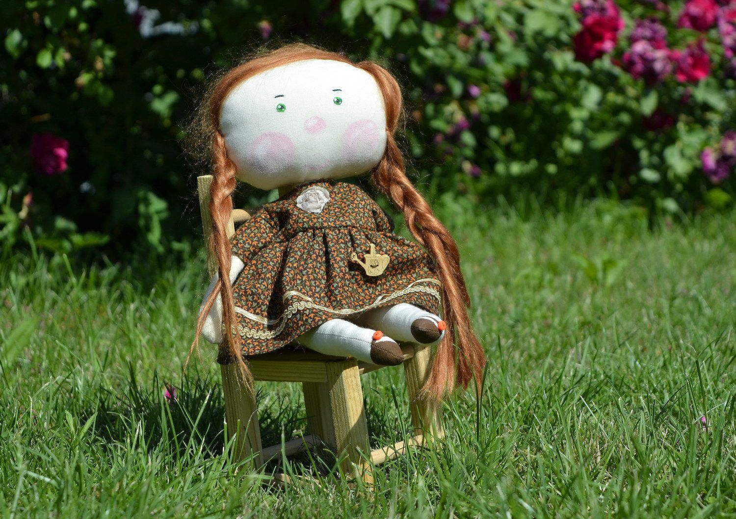 Fabric doll The favourite of the sun photo 5