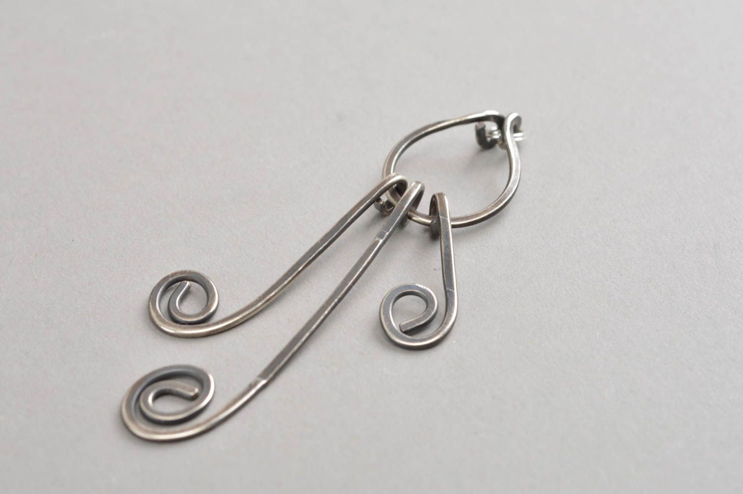 Llavero hecho a mano de metal accesorio para llaves regalo original colgante foto 3