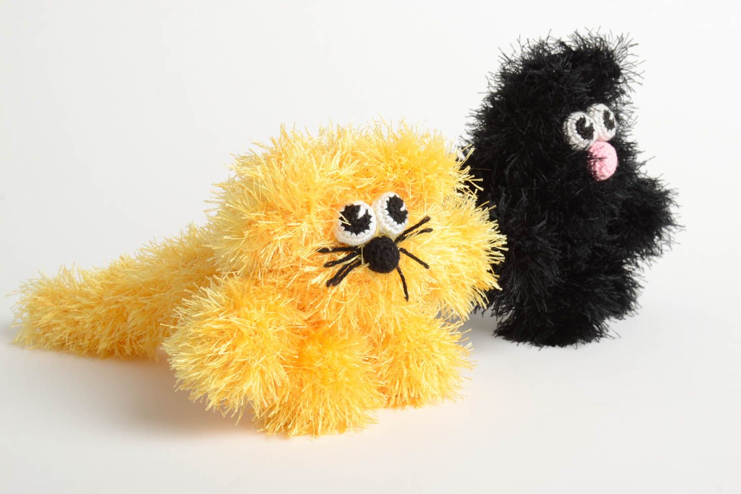 Handmade toy designer toy animal toy set of 2 items nursery decor gift ideas photo 5
