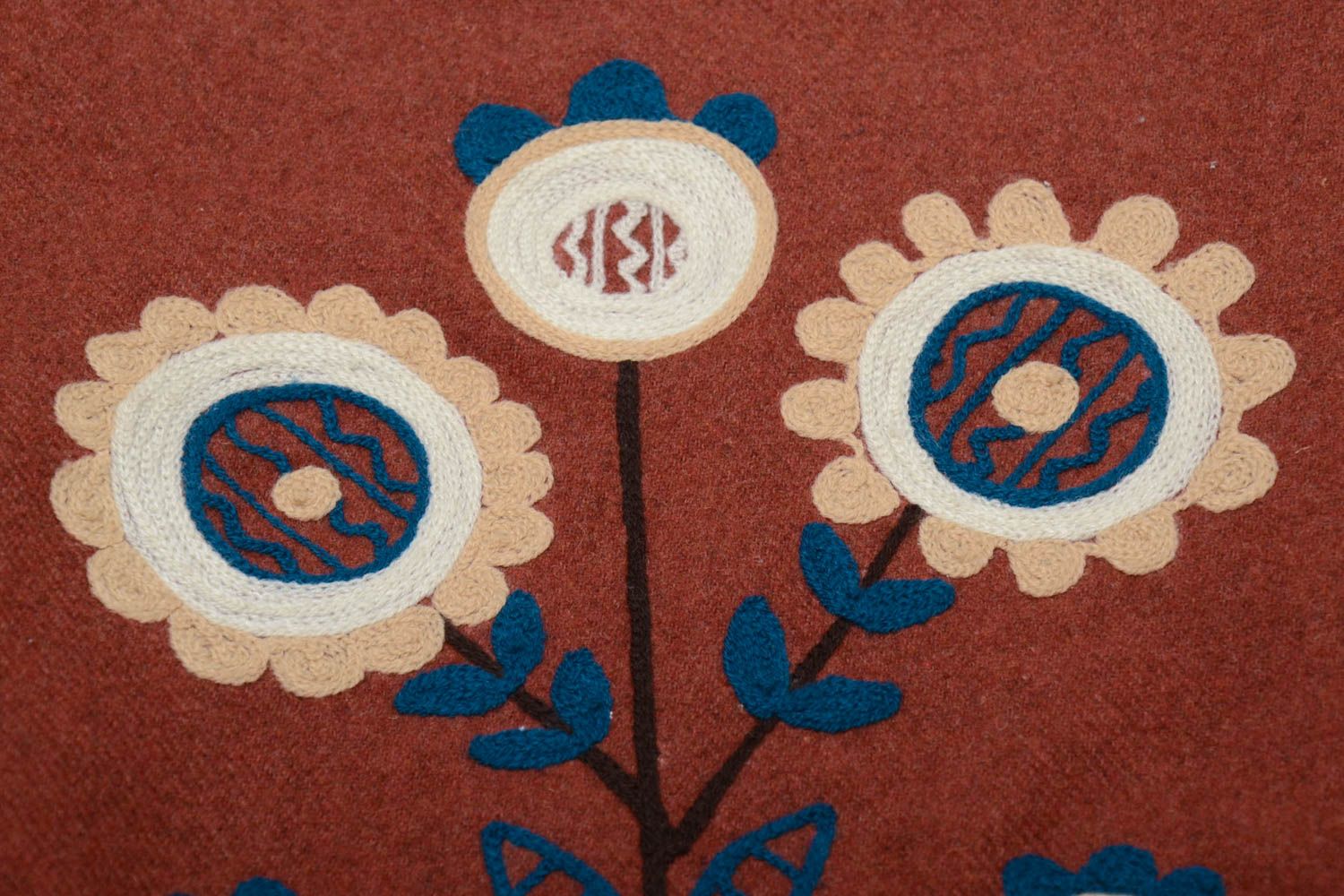 Textil Tasche in Braun foto 3