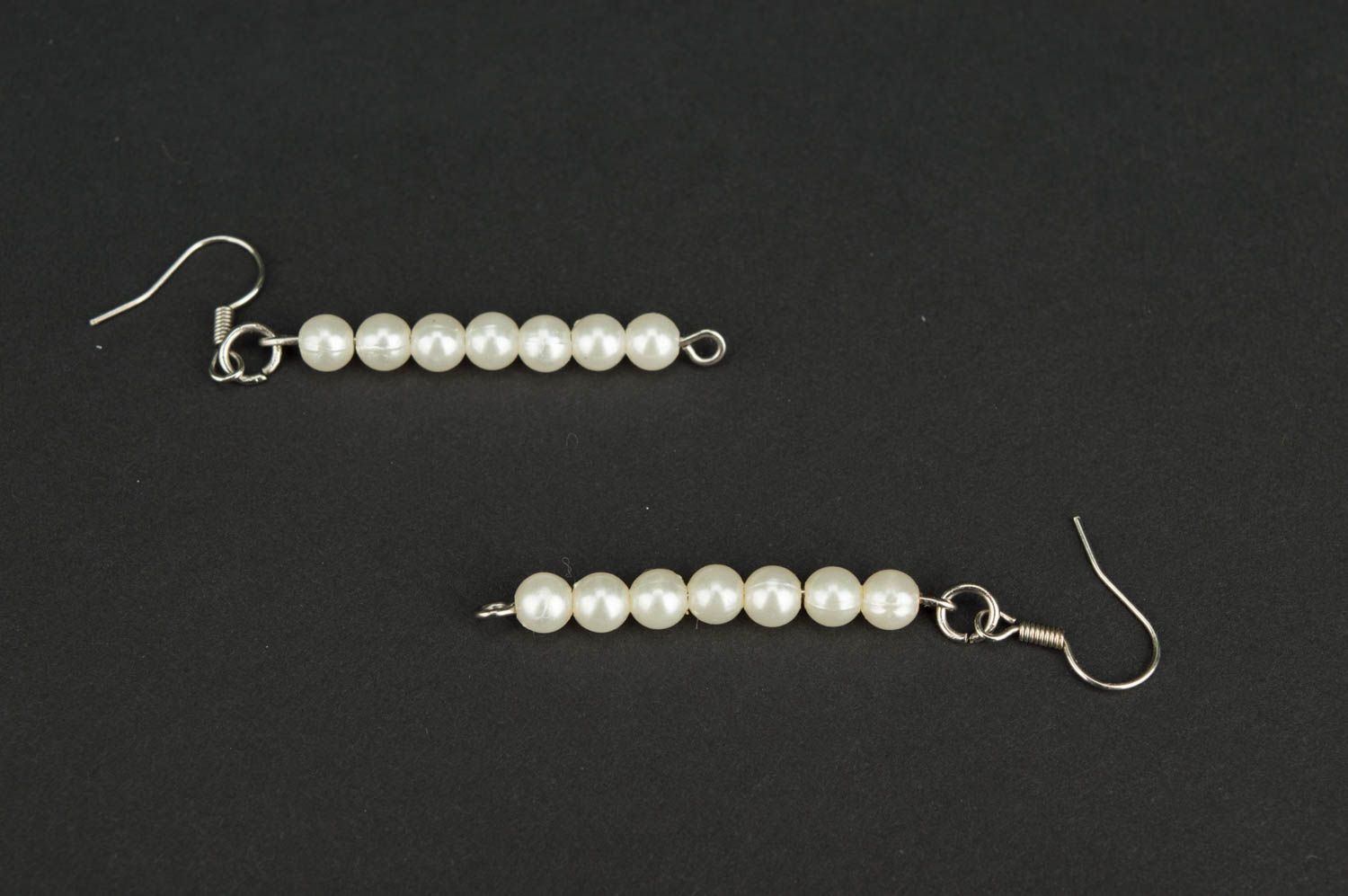 Handmade earrings beaded jewelry designer accessories gift ideas for women photo 3