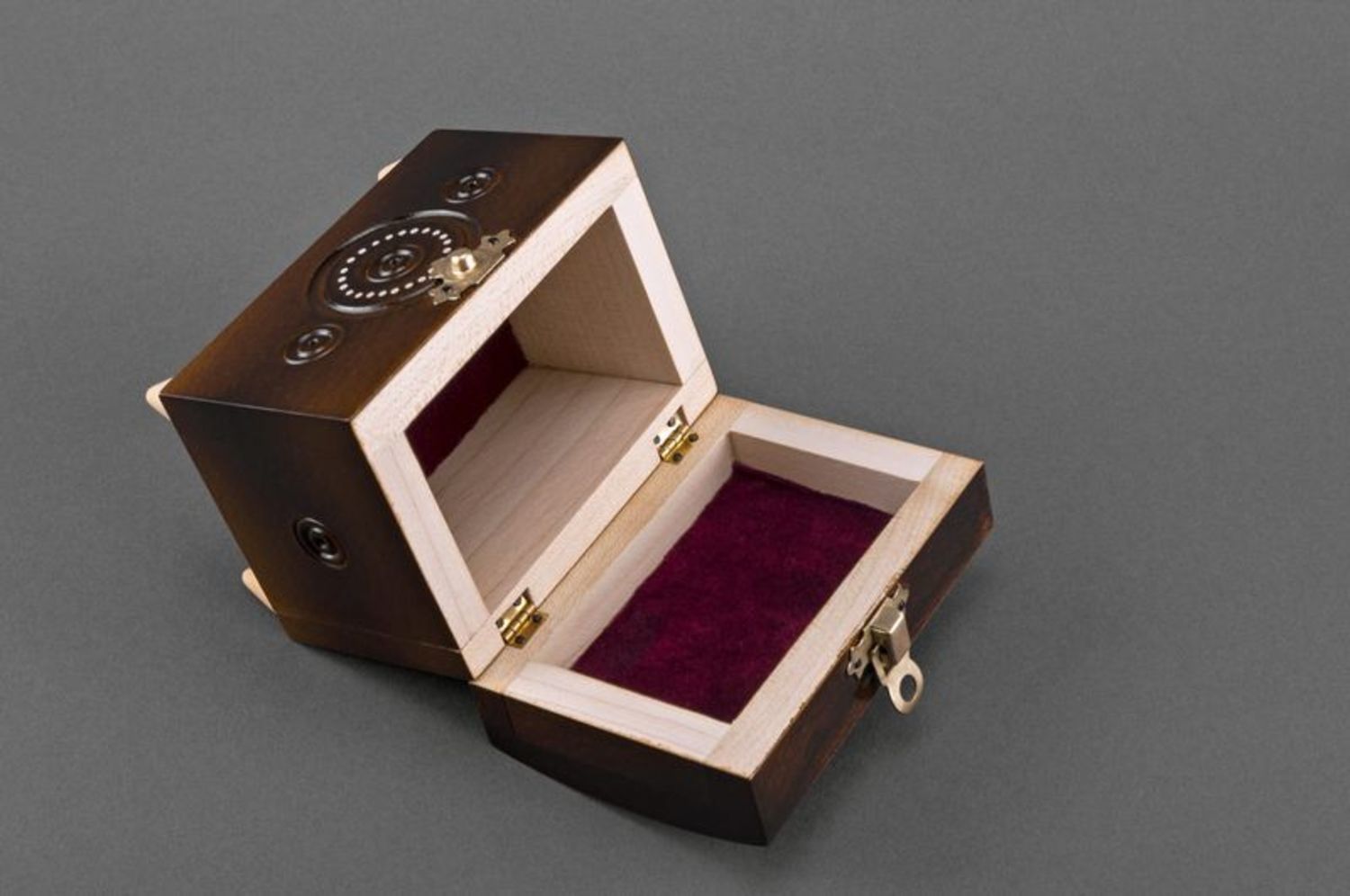 Boîte en bois à bijoux photo 4