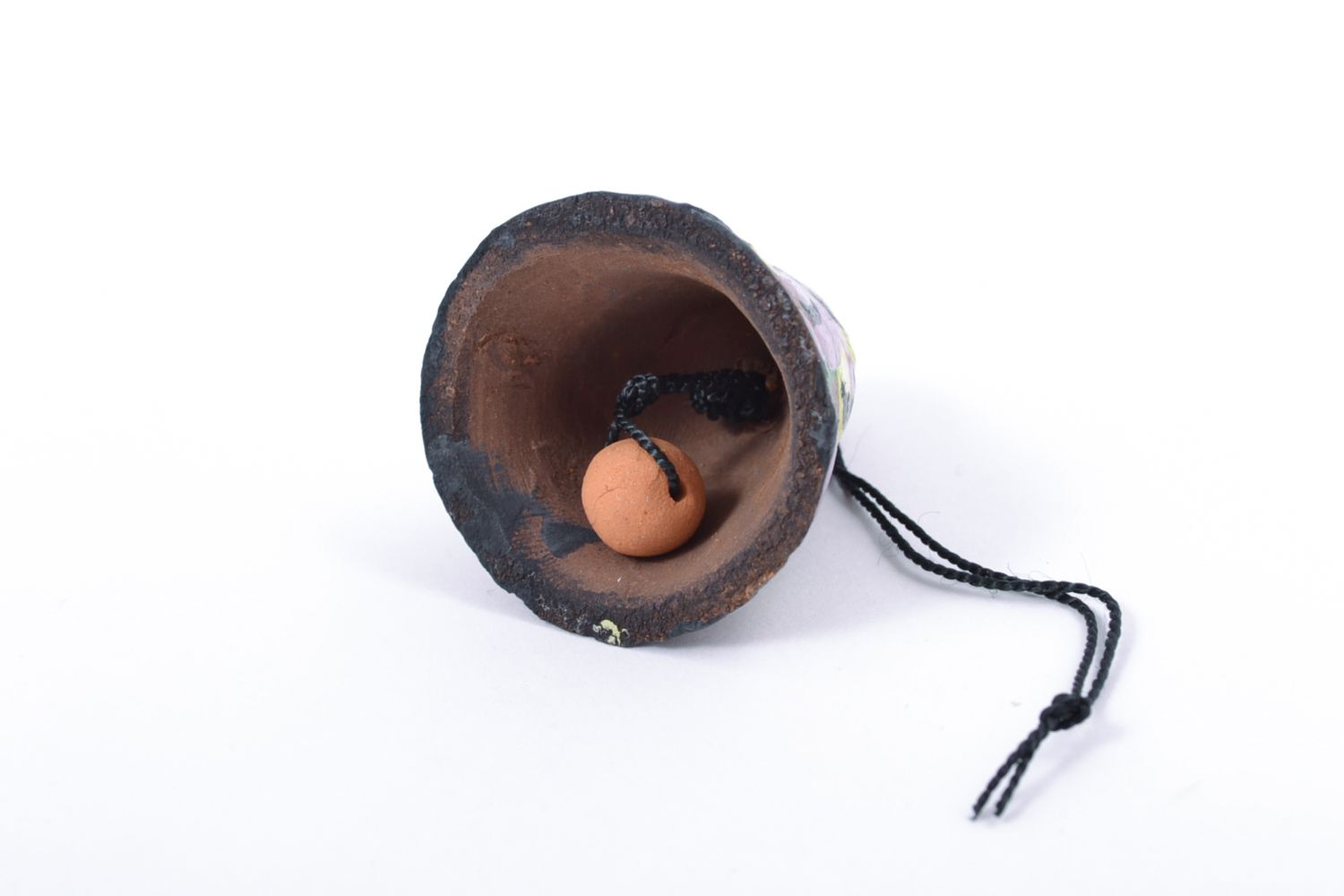 Small ceramic bell with painting photo 4