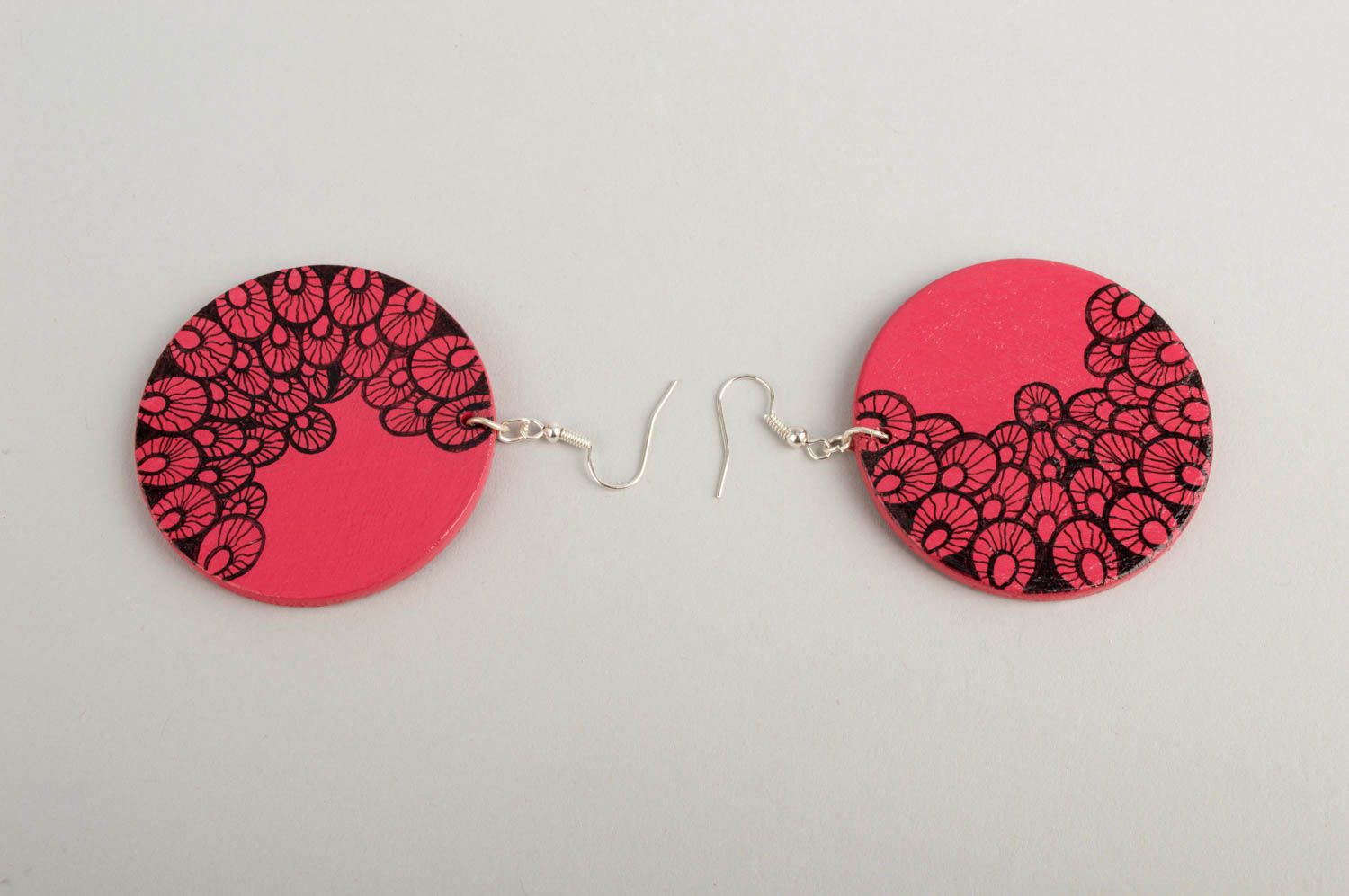 Ladies earrings handmade earrings wooden jewelry fashion accessories gift ideas photo 3