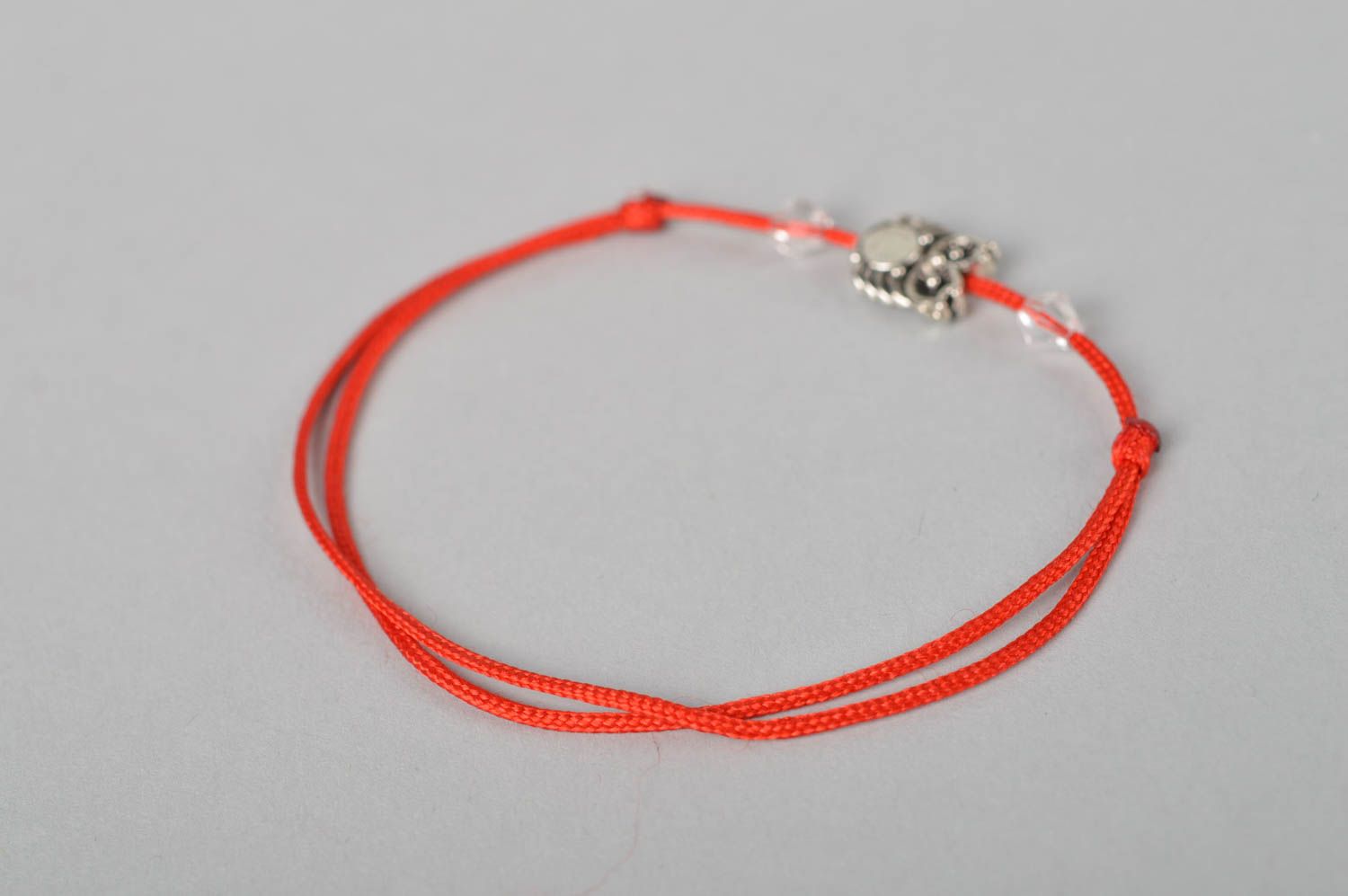 Handmade accessories beautiful wrist bracelet with owl bead designer bracelet    photo 4