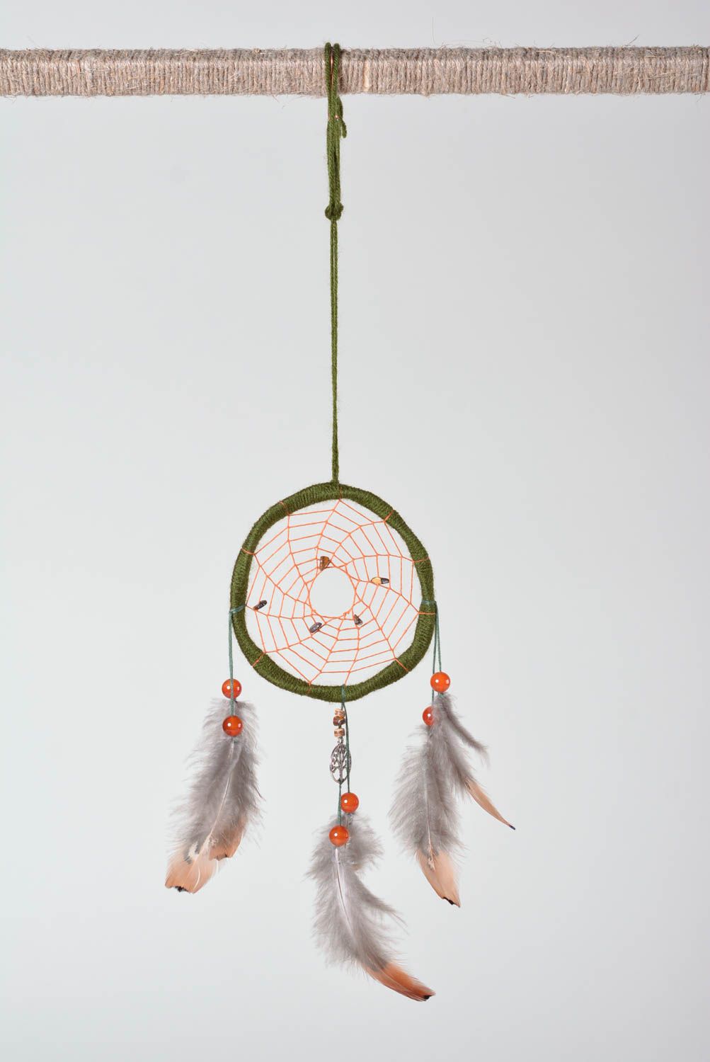 Handmade talisman unusual dreamcatcher gift ideas wall decor interior decor photo 1