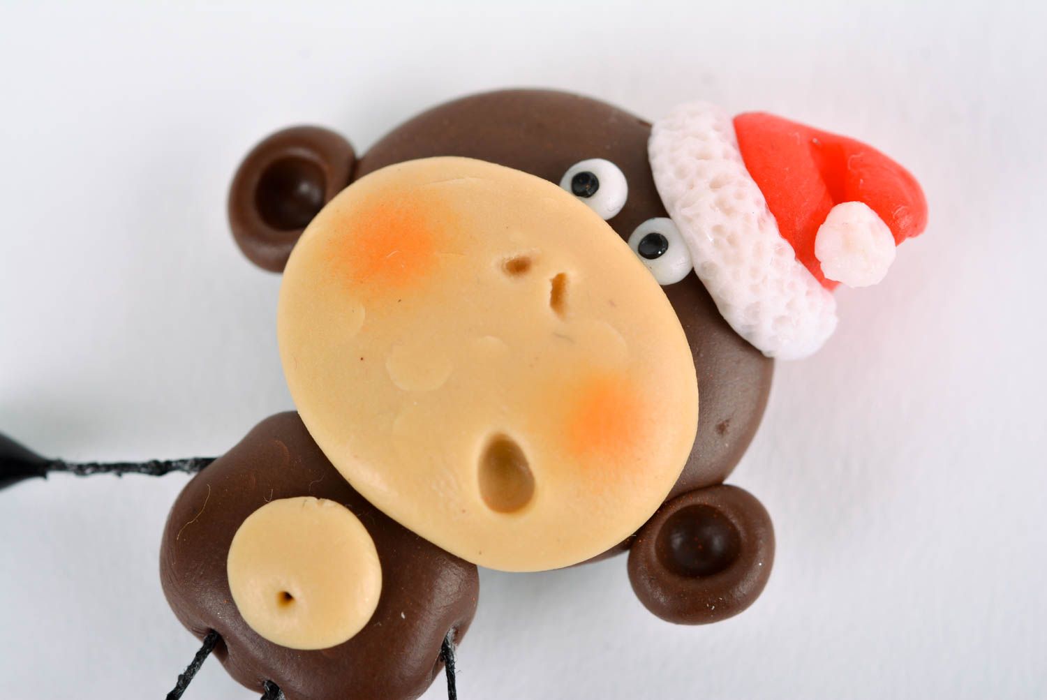 Handmade Kühlschrank Magnet für Neujahr Deko für die Küche Wohn Accessoire Affe foto 3