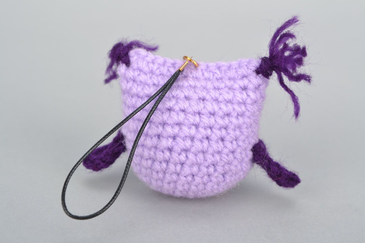 Crochet soft keychain Owlet photo 4