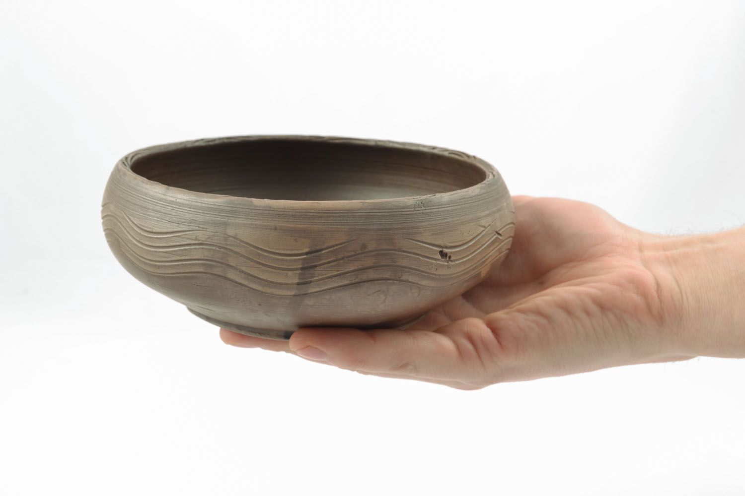 Homemade ceramic bowl photo 4