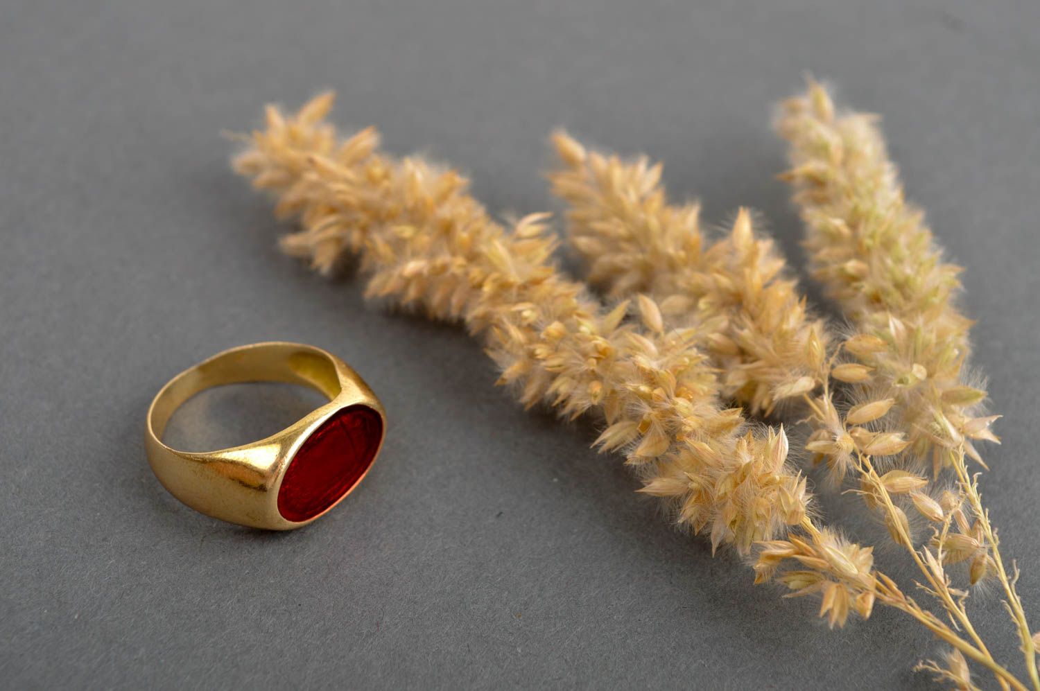 Handmade Schmuck Ring Damen Modeschmuck Accessoires für Frauen mit Emaille foto 1