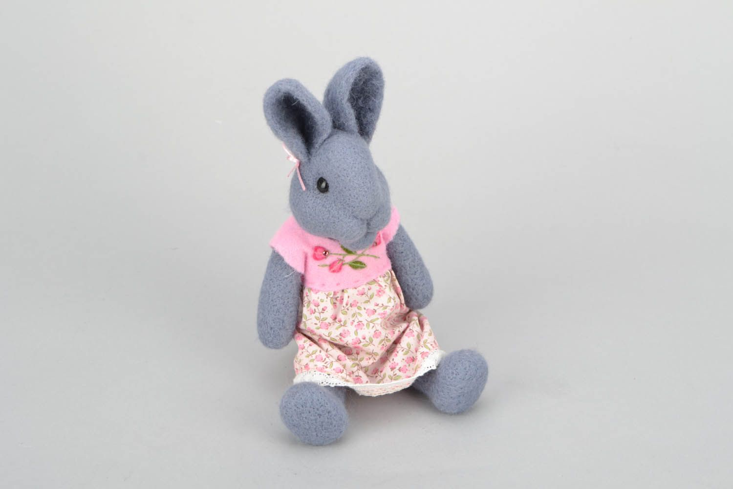 Handmade soft toy Rabbit photo 5