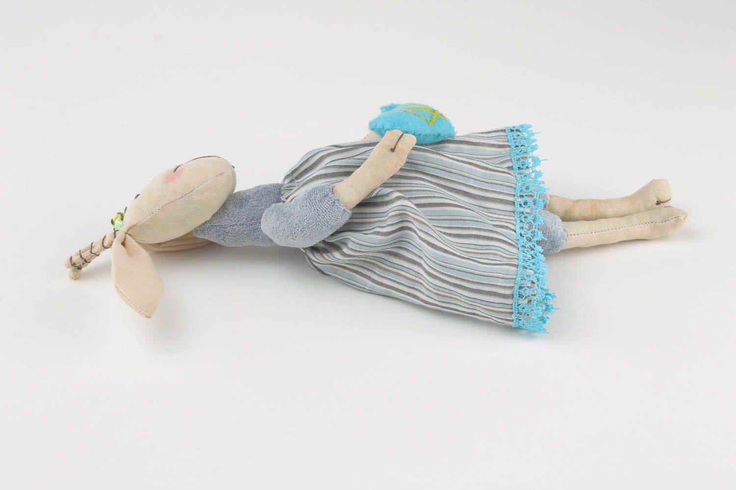 Soft toy made of natural materials photo 4