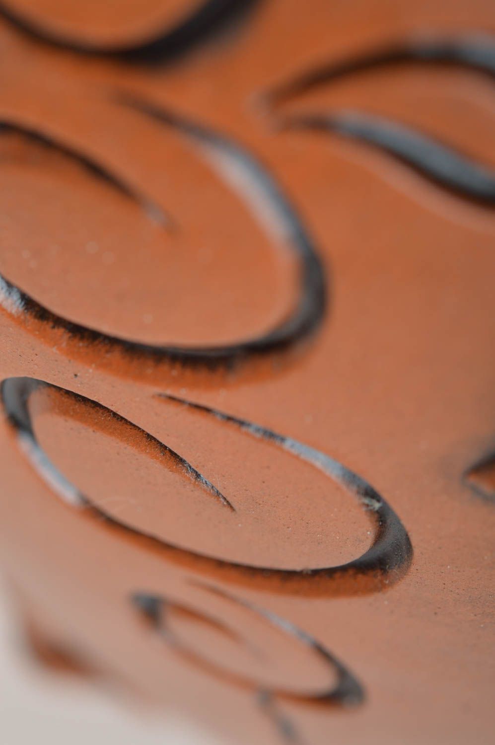Jarrón de cerámica hecho a mano estiloso bonito hecho a mano de 8 litros foto 4