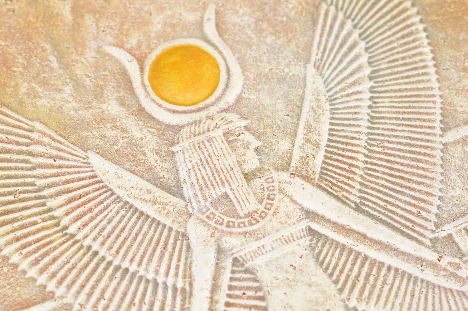 Panel artesanal de arcilla con zodiáco adorno¡ de pared elemento decorativo  foto 10