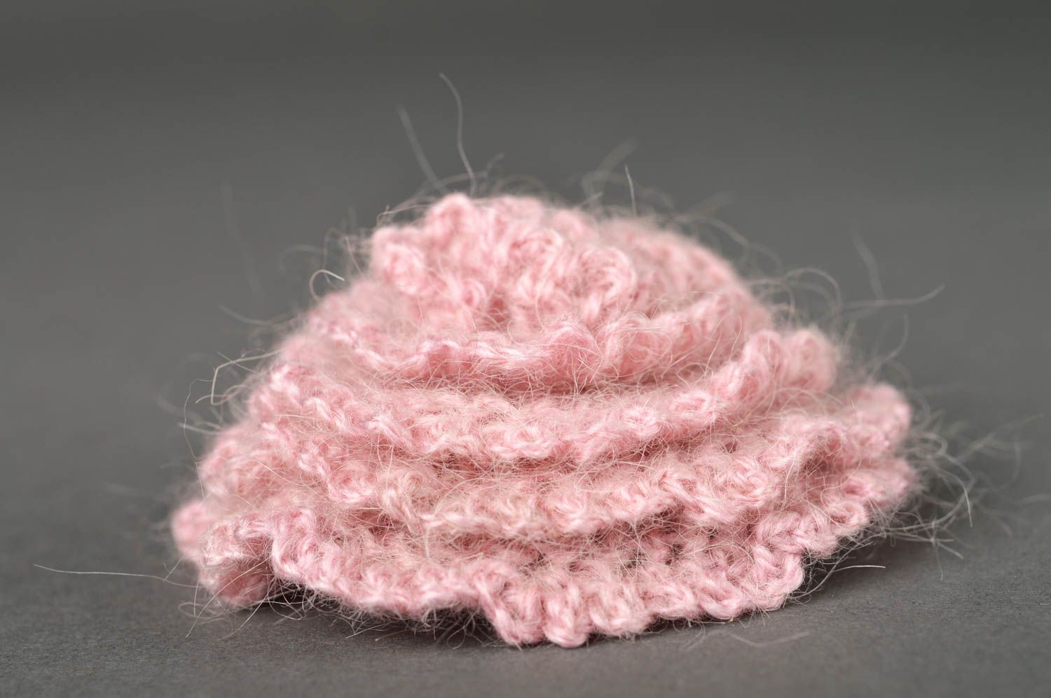 Goma para el pelo hecha a mano accesorio para niñas regalo original rosa rosada foto 4