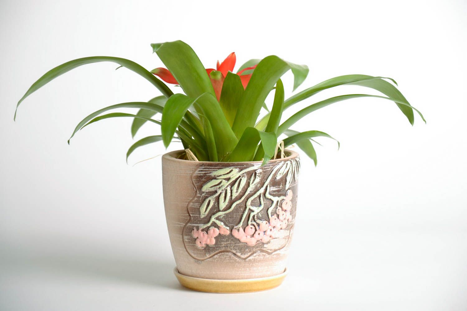 Ceramic flowerpot Viola photo 5