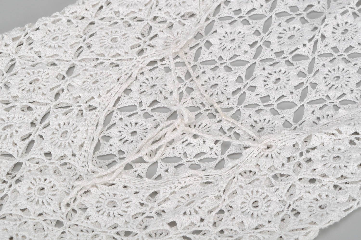 White-Snow Crocheted Dress photo 5