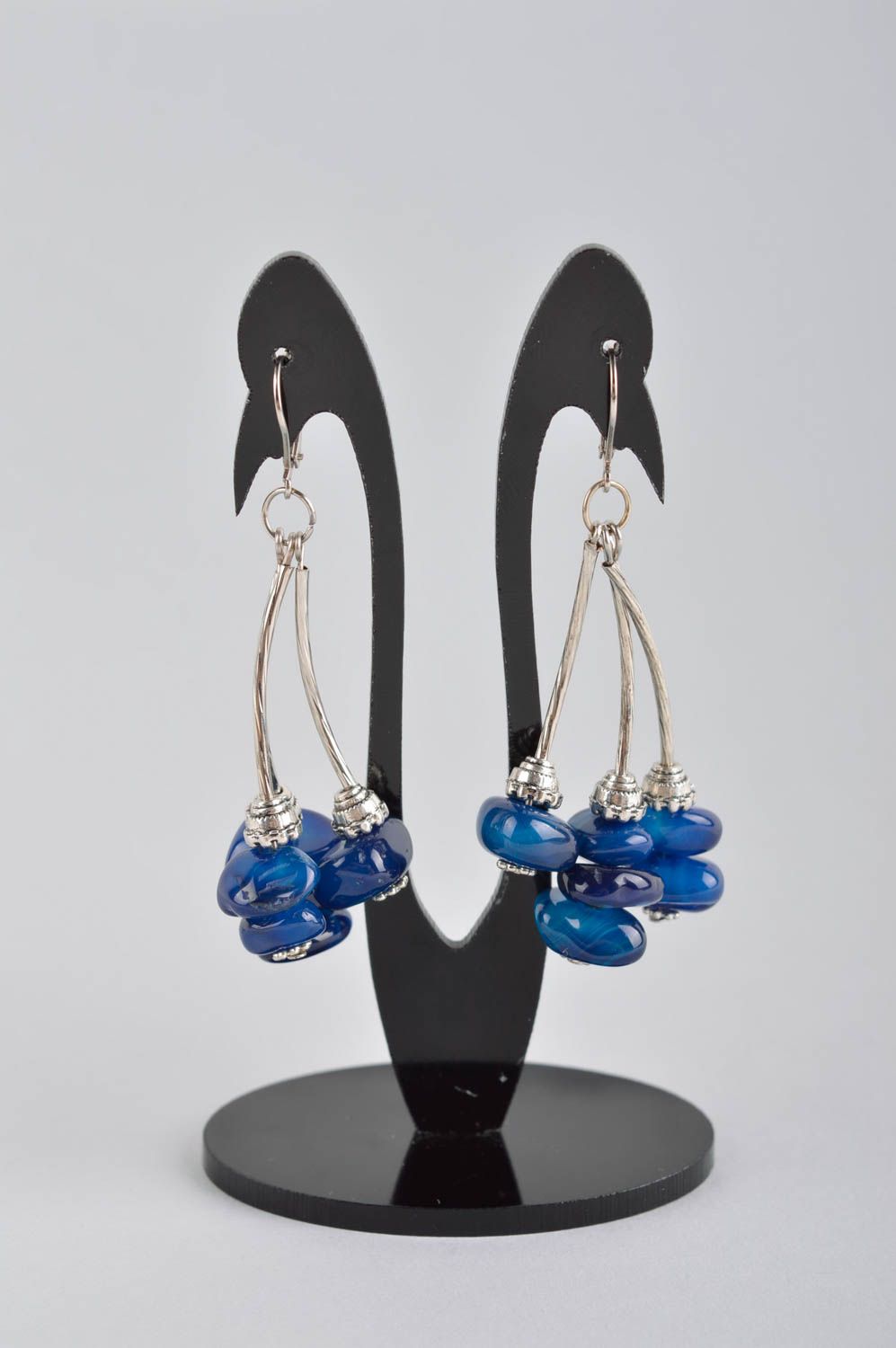 Long earrings handmade jewelry earrings for women stylish earrings gifts for her photo 2