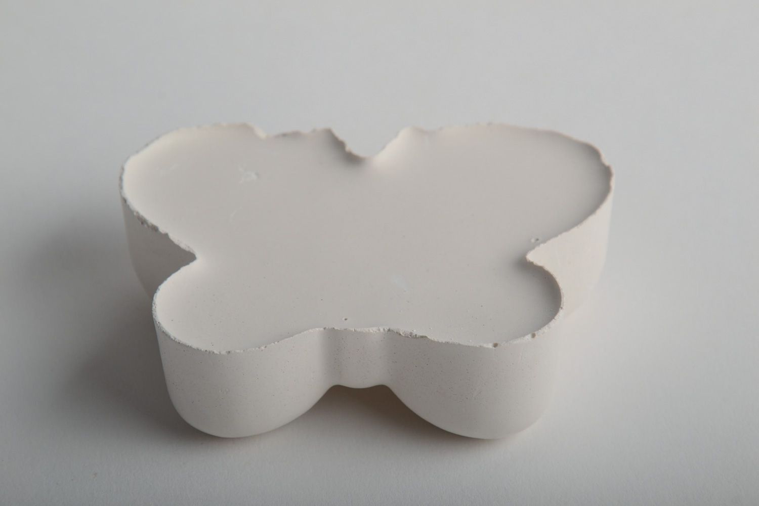 Volume handmade unpainted plaster craft blank for decoration Butterfly  photo 4