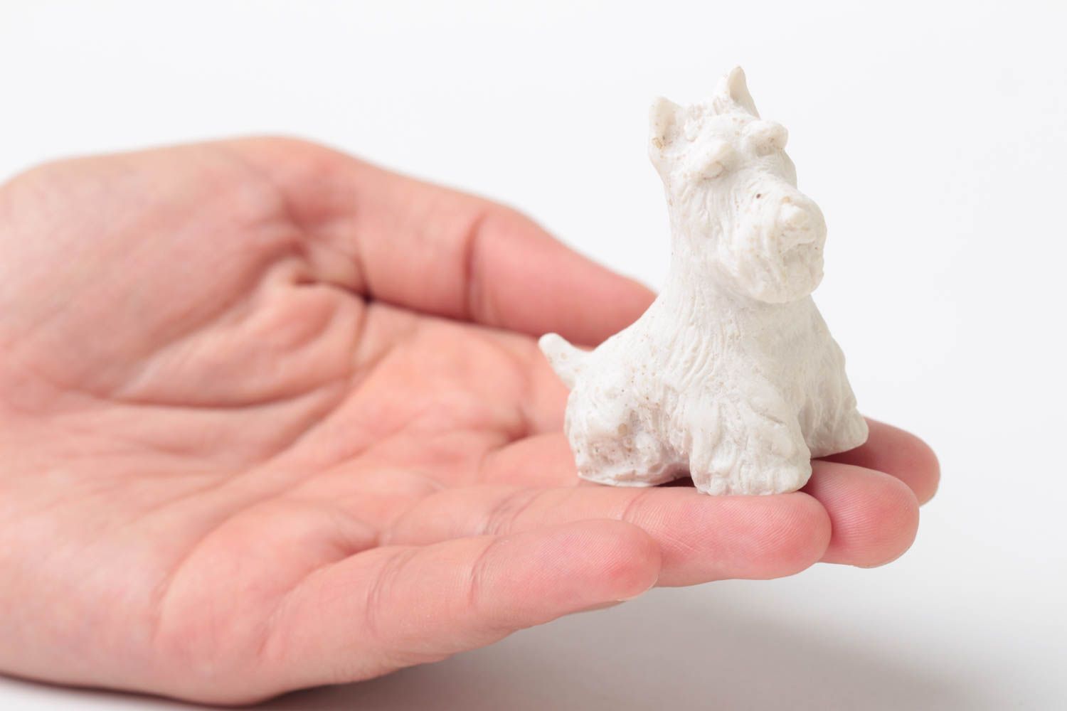 Handmade statuette for painting miniature creative work figurine craft supplies photo 5
