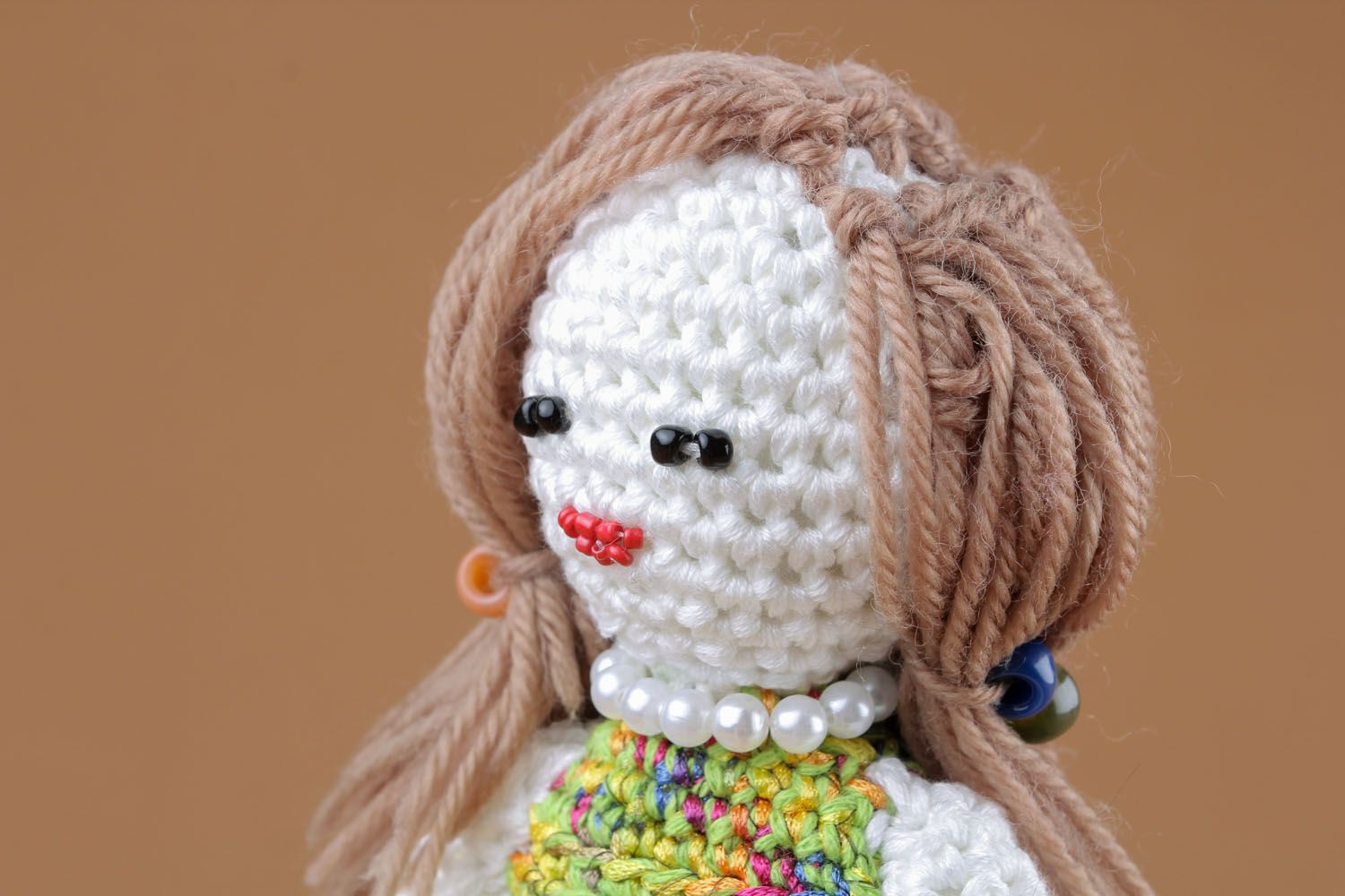 Crocheted author's doll photo 3