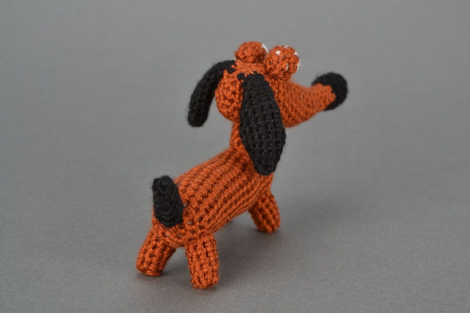 Crochet toy Badger-Dog photo 5