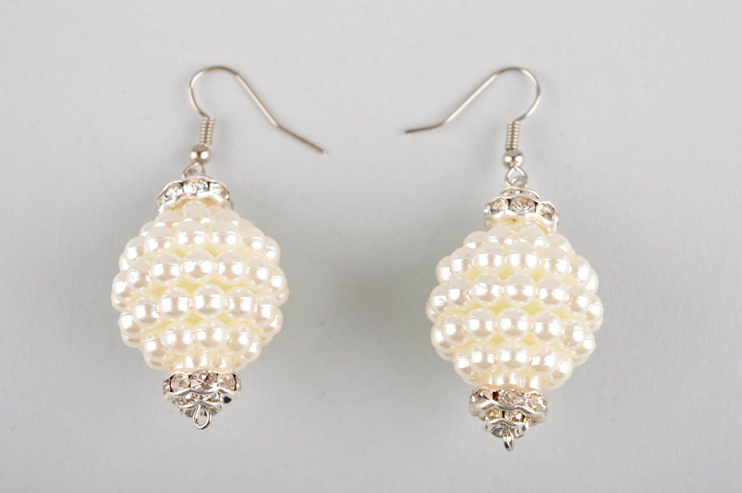 Long beaded earrings handmade earrings with charms fashion jewelry for girls photo 3
